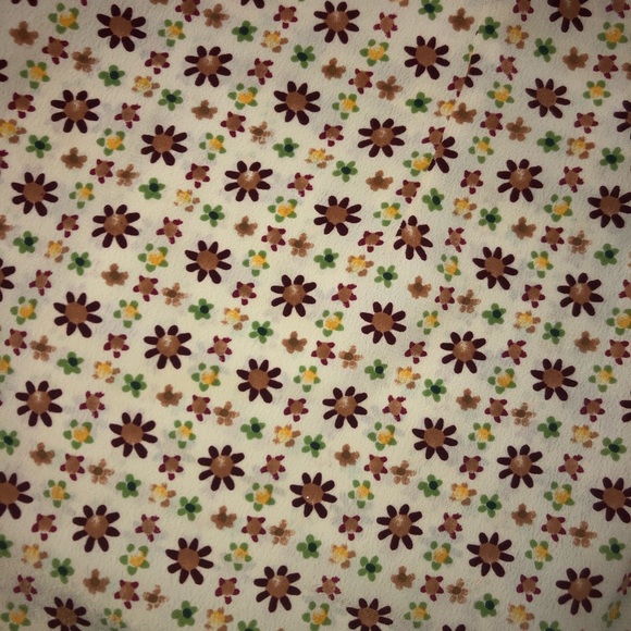 90s vintage floral skirt - Picture 3 of 4